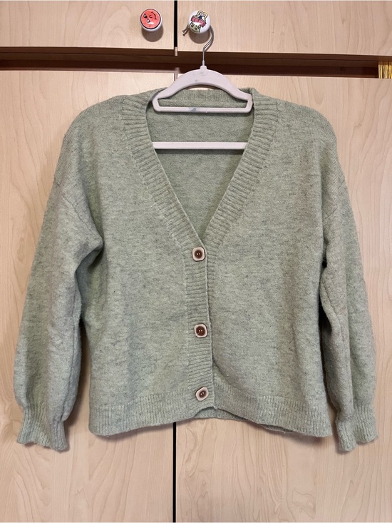 Sweaters - Mint Green Cardigan